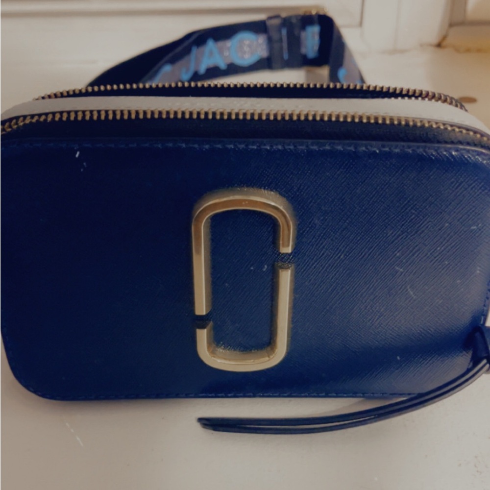 Navy Blue, silver , white Crossbody Marc Jacob